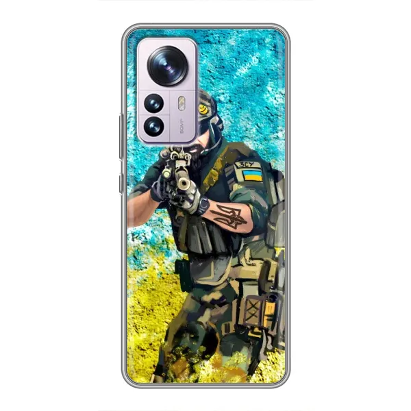 Чехол с рисунком «ЗСУ Воин» для Xiaomi 12 / 12X Чехол с рисунком «ЗСУ Воин» для Xiaomi 12 / 12X