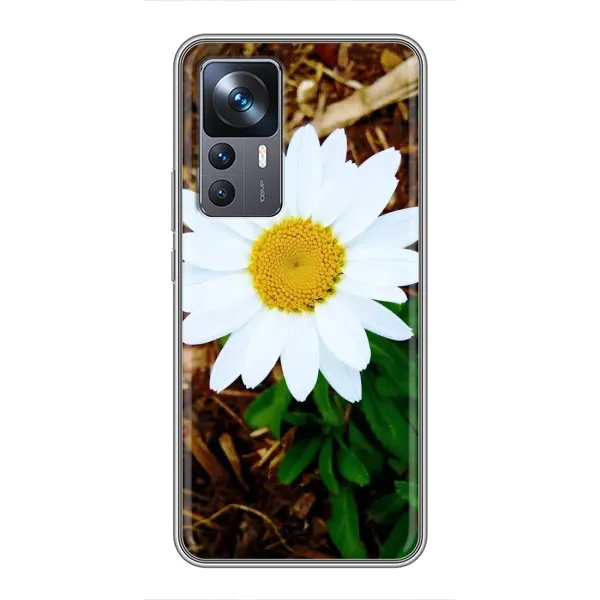 Чехол с рисунком «Белая ромашка» для Xiaomi 12T Pro Чехол с рисунком «Белая ромашка» для Xiaomi 12T Pro