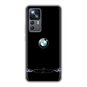 Силіконовий бампер з картинкою машини на Xiaomi 12T Pro (Чорний BMW)