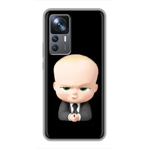 Мультяшный принт на Чехол для Ксяоми 12Т Про (Бос)