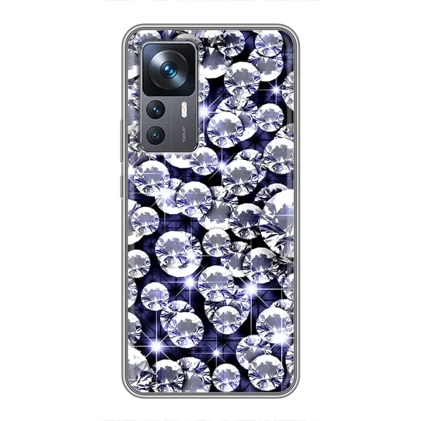 Чехол с рисунком «Бриллианты» для Xiaomi 12T Pro Чехол с рисунком «Бриллианты» для Xiaomi 12T Pro