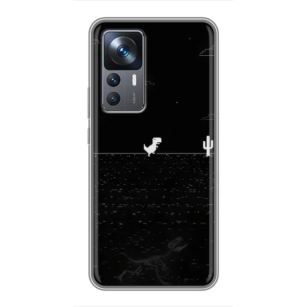 Чехол с рисунком «Динозаврик» для Xiaomi 12T Pro Чехол с рисунком «Динозаврик» для Xiaomi 12T Pro