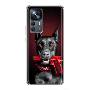 Чехол ДОБЕРМАН для Xiaomi 12T Pro (Доберман злой)
