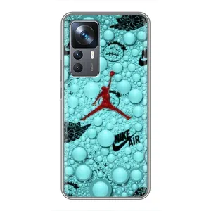 Силіконовый Чохол Nike Air Jordan на Сяомі 12т про (Джордан Найк)
