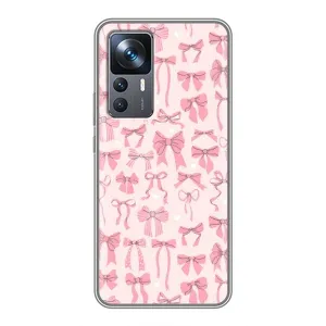 Чохол банти для Xiaomi 12T Pro (Фон бантики)