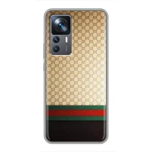 Чехлы Бренд GUCCI для Xiaomi 12T Pro (Фон Гуччи)