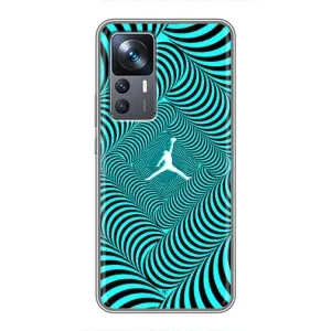 Силиконовый Чехол Nike Air Jordan на Ксяоми 12Т Про (Jordan)
