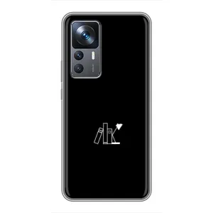 Чохол з картинками на чорному фоні для Xiaomi 12T Pro (Книжки)