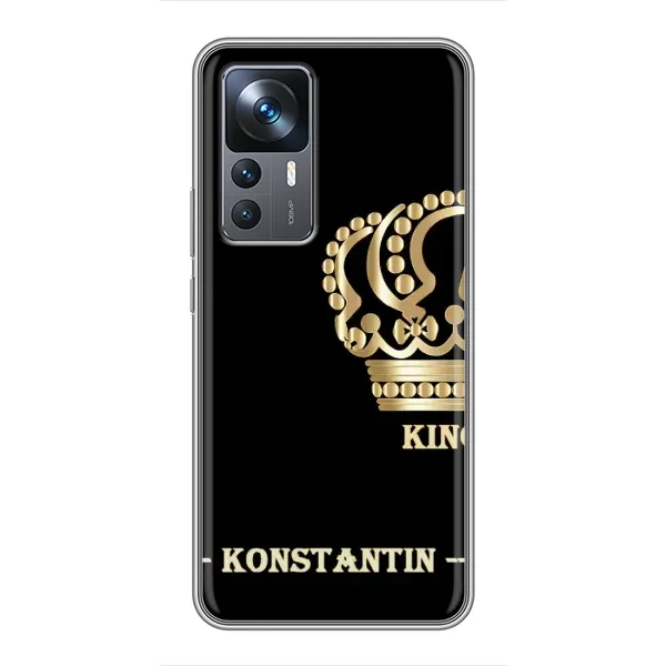 Чехол с рисунком «KOSTYA» для Xiaomi 12T Pro