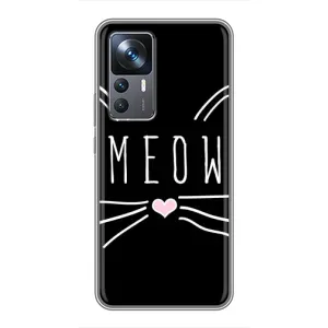 Бампер с изображением Котиков для Ксяоми 12Т Про (КОТИК MEOW)