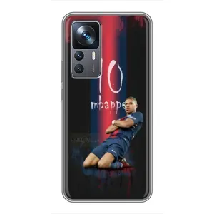 Чехол (TPU) с Футболистом на Xiaomi 12T Pro (MBAPPE 10)