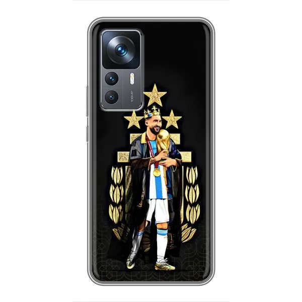 Чехол с рисунком «Месси король» для Xiaomi 12T Pro Чехол с рисунком «Месси король» для Xiaomi 12T Pro
