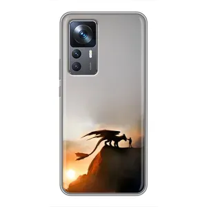 Чехол дракон Беззубик для Xiaomi 12T Pro (Мультиик Беззубик)