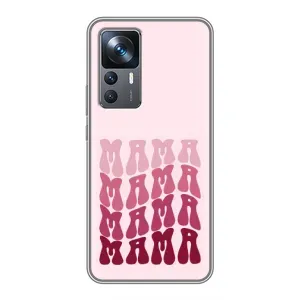 Чехлы на день мамы для Ксяоми 12Т Про (Надпись мама)