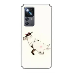 Чехол на тематику: Коты для Xiaomi 12T Pro (Отдых)