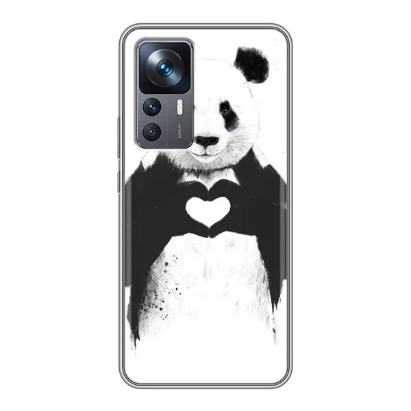 Чехол с рисунком «Панда» для Xiaomi 12T Pro