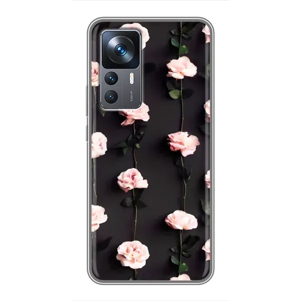 Чехол с рисунком «Розы» для Xiaomi 12T Pro Чехол с рисунком «Розы» для Xiaomi 12T Pro