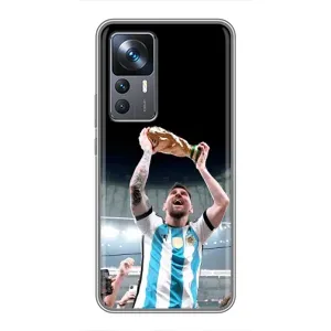 Чехлы Лео Месси Аргентина для Xiaomi 12T Pro (Счастливый Месси)