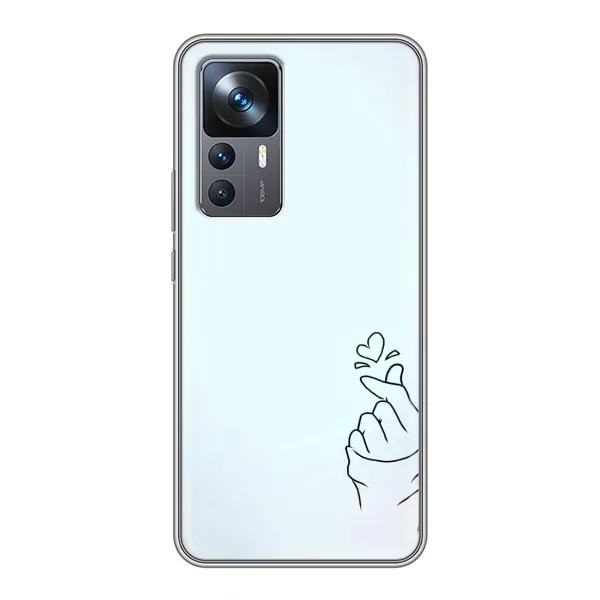 Чехол с рисунком «Сердце на голубом» для Xiaomi 12T Pro Чехол с рисунком «Сердце на голубом» для Xiaomi 12T Pro