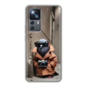 Чехол с мемами тралалело тралала для Xiaomi 12T Pro (Шпиониро голубио)