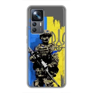 Чехлы с принтом (Воины ЗСУ) для Xiaomi 12T Pro (Солдат ЗСУ)