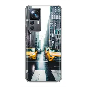 Силиконовый бампер (Работники) на Xiaomi 12T Pro (Такси)