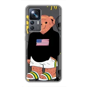 Чехлы Мишка Тедди для Ксяоми 12Т Про