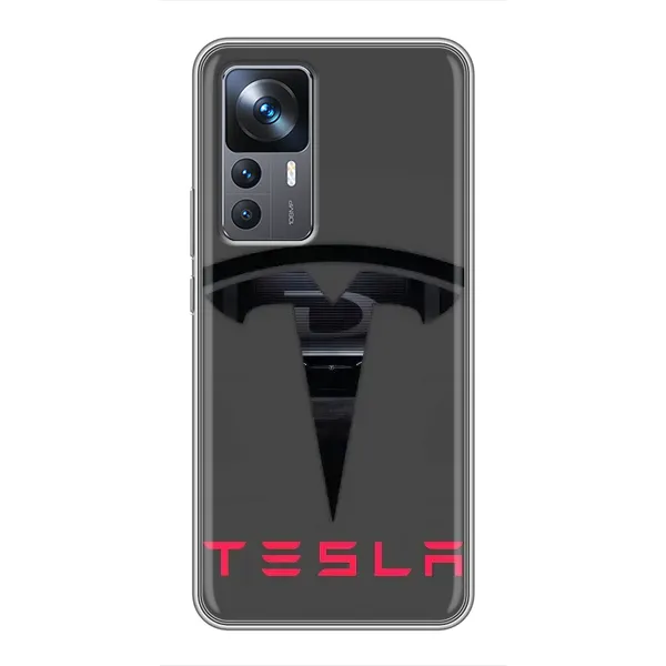 Чехол с рисунком «Logo TESLA» для Xiaomi 12T Pro Чехол с рисунком «Logo TESLA» для Xiaomi 12T Pro