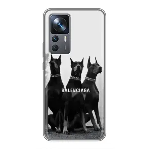 Чехол ДОБЕРМАН для Xiaomi 12T Pro (Три добермана)