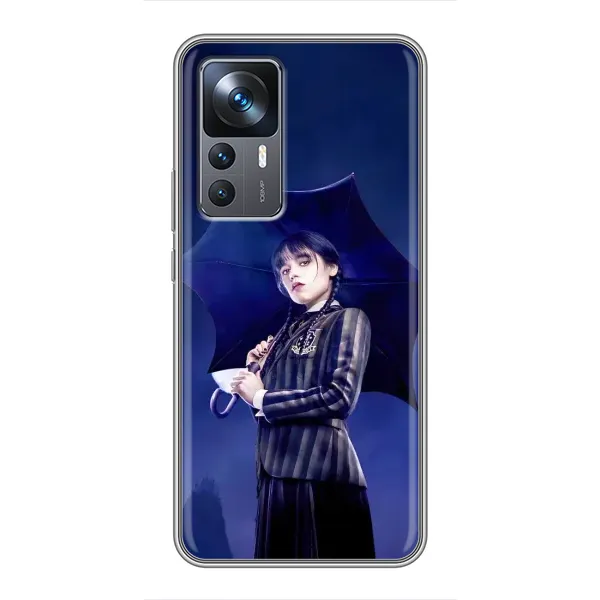 Чехол с рисунком «Уэнсдей с зонтом» для Xiaomi 12T Pro Чехол с рисунком «Уэнсдей с зонтом» для Xiaomi 12T Pro