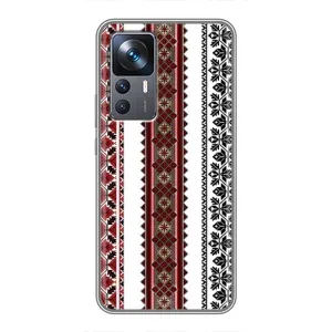 Силиконовый Чехол на Xiaomi 12T Pro с картинкой Вышиванки (Вышиваночки)