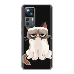 Чехол на тематику: Коты для Xiaomi 12T Pro (Взгляд кота)