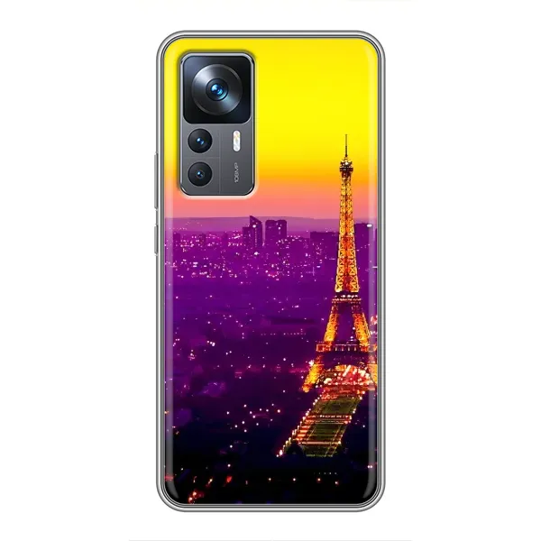 Чехол с рисунком «Яркая башня» для Xiaomi 12T Pro Чехол с рисунком «Яркая башня» для Xiaomi 12T Pro