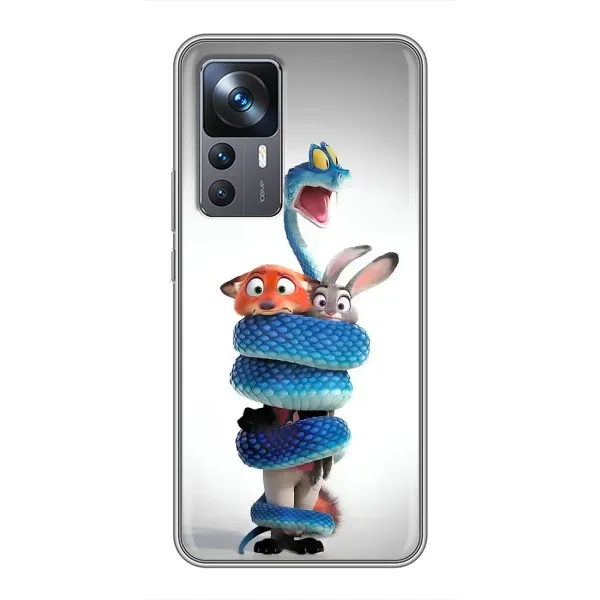 Чехол с рисунком «Змея Зоо» для Xiaomi 12T Pro