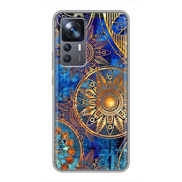 Чехол с рисунком «Золотые узоры» для Xiaomi 12T Pro Чехол с рисунком «Золотые узоры» для Xiaomi 12T Pro