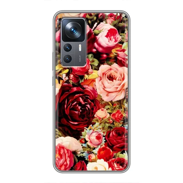 Чехол с рисунком «Букет цветов» для Xiaomi 12T Чехол с рисунком «Букет цветов» для Xiaomi 12T