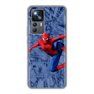 Силиконовый Чехол для Xiaomi 12T (Человек Паук)
