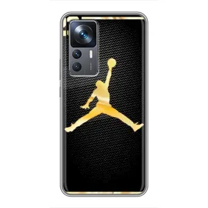 Силиконовый Чехол Nike Air Jordan на Сяоми 12Т (Джордан 23)