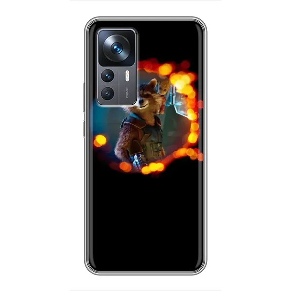 Чехол с рисунком «Енот Ракета» для Xiaomi 12T