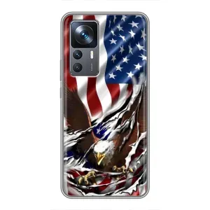 Чохол Прапор USA для Xiaomi 12T (Прапор USA)