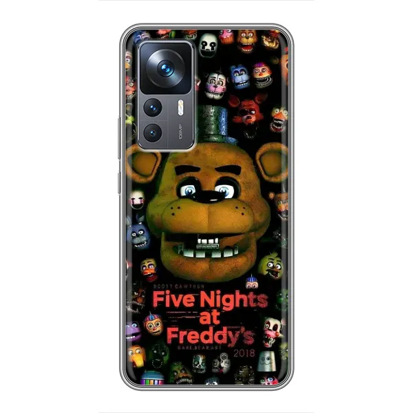 Чехол с рисунком «Freddy» для Xiaomi 12T