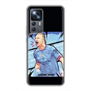 Чехлы с принтом для Xiaomi 12T Футболист (гол Эрлинг Холланд)