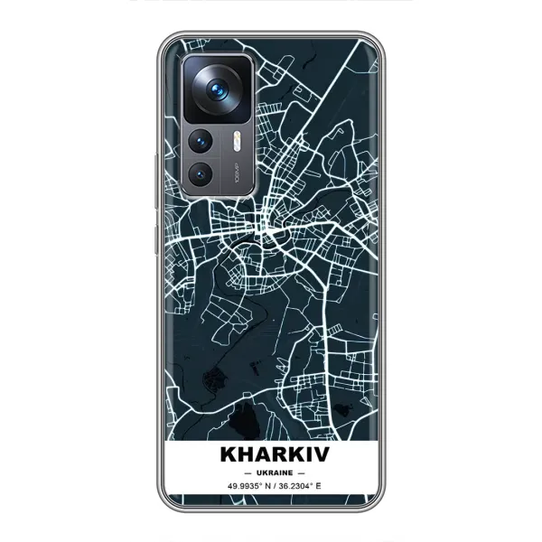 Чехол с рисунком «Харьков» для Xiaomi 12T Чехол с рисунком «Харьков» для Xiaomi 12T