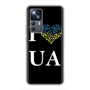 Силиконовый Чехол на Xiaomi 12T (Я-Украина) (I Love UA)