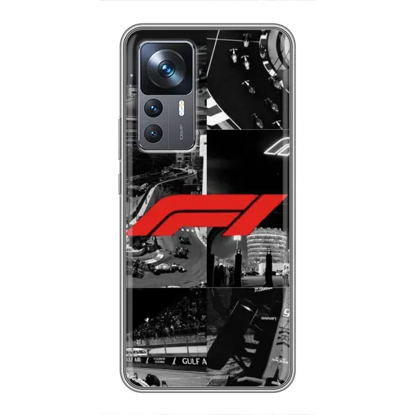 Чехол с рисунком «Коллаж Формула 1» для Xiaomi 12T Чехол с рисунком «Коллаж Формула 1» для Xiaomi 12T