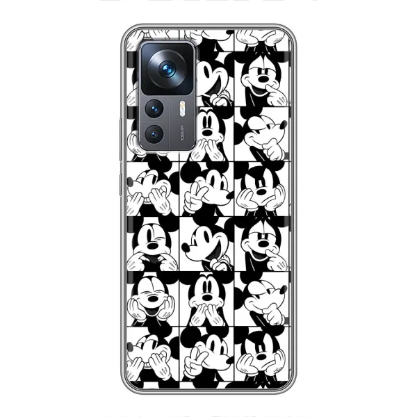 Чехол с рисунком «Коллаж Микки Маус» для Xiaomi 12T Чехол с рисунком «Коллаж Микки Маус» для Xiaomi 12T