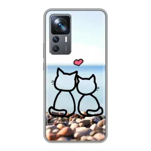 Силіконові Чохли Коханій людині для Xiaomi 12T (Котейки)