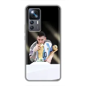 Чехлы Лео Месси Аргентина для Xiaomi 12T (Кубок Мира)