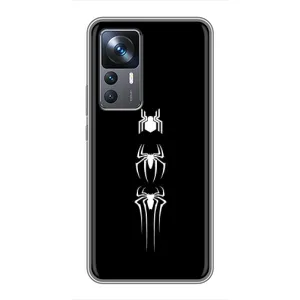 Чехол Супергерой Человека Паука на Xiaomi 12T (Лого паука)