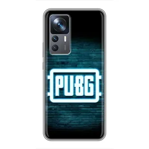 Чохол (TPU) з картинкою "Лого Пабг" на Сяомі 12 т (Лого PUBG)
